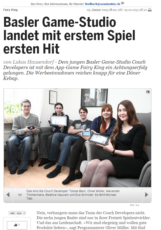 20min features fairy king